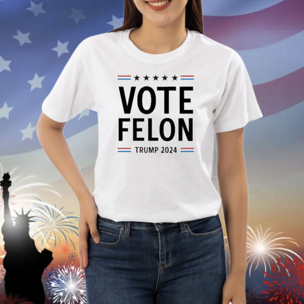 Official Wonderful Help Vote Felon Trump 2024 Shirt