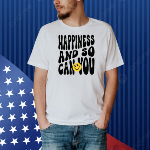 Onerepublic Store Happiness And So Can You Shirt