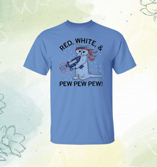 RAYGUN: Red, White, and Pew Pew Pew Shirt