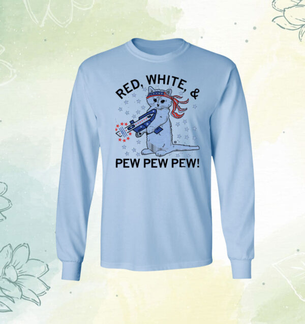 RAYGUN: Red, White, and Pew Pew Pew Shirt