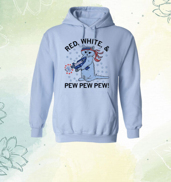 RAYGUN: Red, White, and Pew Pew Pew Shirt