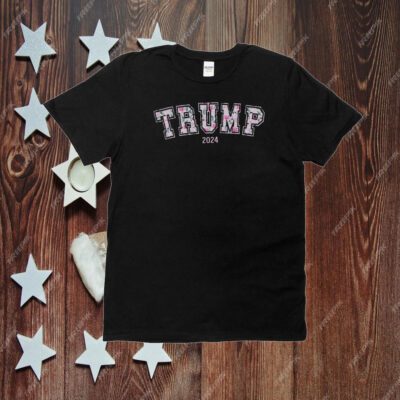 Soft Girl Aesthetic Trump Shirt Aesthetic Soft Girl Trump Varsity Floral T-Shirt