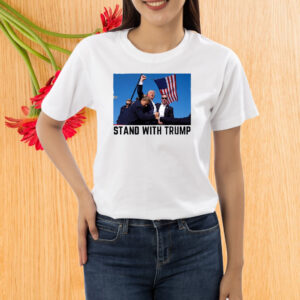 Stand With Trump Shirt, They Missed, Trump Rally Shirt