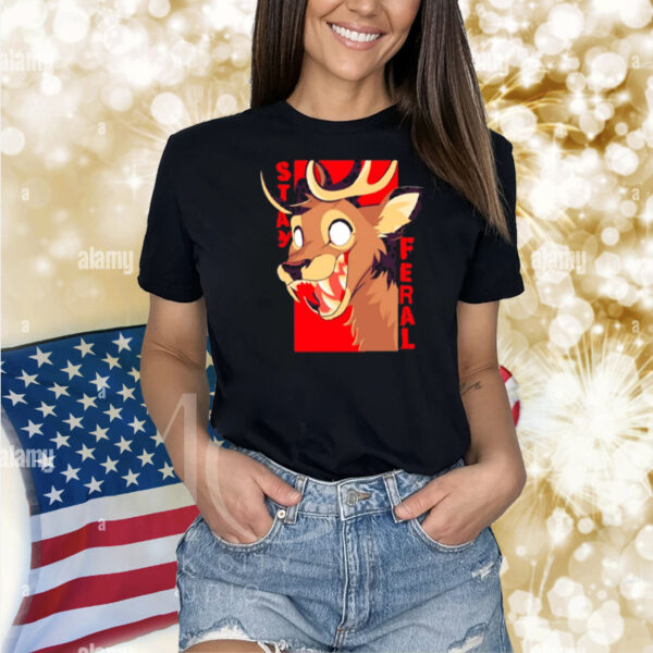 Stay Feral Toothy Deer Limited Shirt