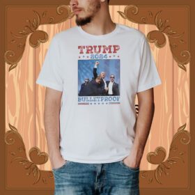 Trump Bulletproof Shirt, Assassination Trump 2024 Shirt, President Trump Fight Shirt