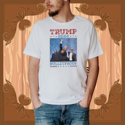 Trump Bulletproof Shirt, Assassination Trump 2024 Shirt, President Trump Fight Shirt