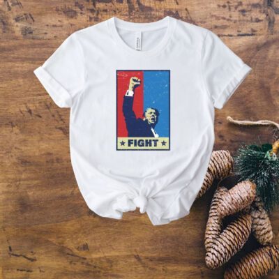 Trump Fight For America Vintage Look Shirt, Trump Rally Tee, Trump Shooting 2024 T-Shirt