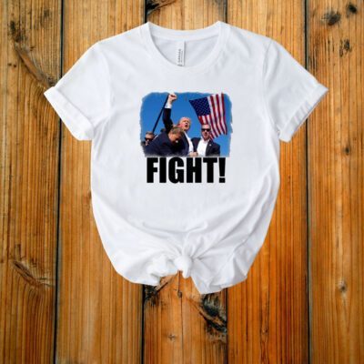 Trump Fight Shirt, President Donald Trump 2024 Shirt, God Bless Trump T-Shirt