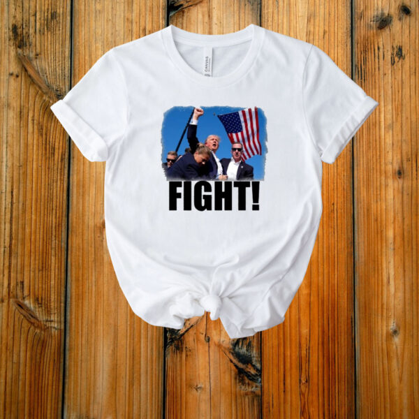 Trump Fight Shirt, President Donald Trump 2024 Shirt, God Bless Trump T-Shirt