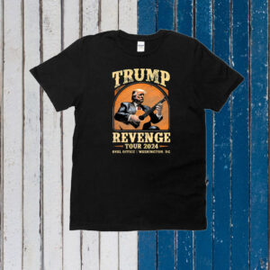 Trump Revenge Png, Trump Revenge Tour 2024 Png, America Png T-Shirt