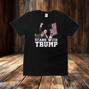 Trump Shooter Tee, Trump Shooting T-Shirt, Stand With Trump Shot T-Shirt