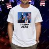 Trump Shot Assassination Attempt Trump 2024 Fist Raised Shirt