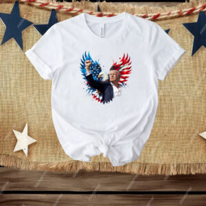 Trump Shot Shooting Eagle 2024 Sweatshirt, Donald Trump Fine T-Shirt