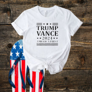 Trump Vance 2024 America First President VP USA Election T-Shirt