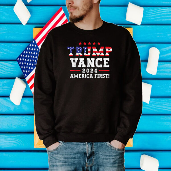 Trump Vance 2024 America First Vice President VP Trump 2024 T-Shirt