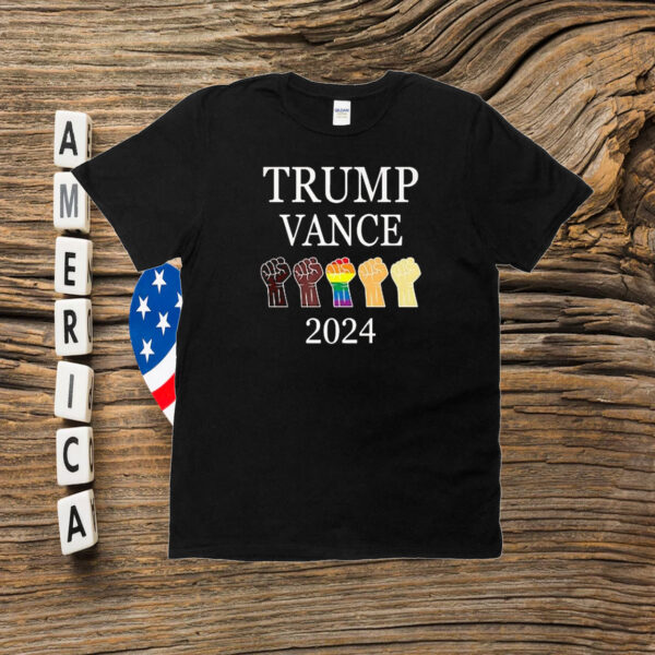 Trump Vance 2024 President Trump LGBT Gay Prime Support Premium T-Shirt