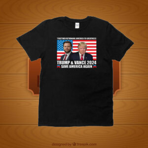 Trump Vance 2024 Sign, Vice President JD Vance Sign, VP Vance 24 Sign T-Shirt