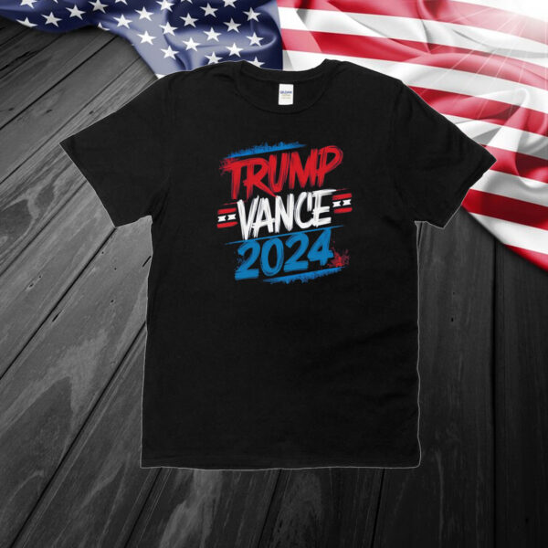 Trump Vance 2024 T-Shirt, Election Campaign Shirt, Political Graphic T-Shirt