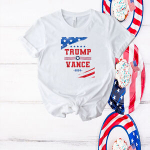 Trump Vance 2024 Trump USA Flag Election Take America Back T-Shirt