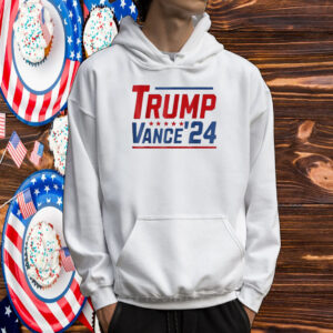 Trump Vance 2024 Vote Trump Retro Vintage USA Flag Style T-Shirt