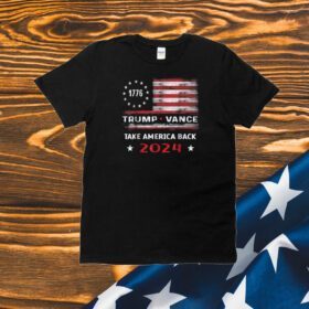 Trump Vance 2024 vp America Election Take America Back T-Shirt