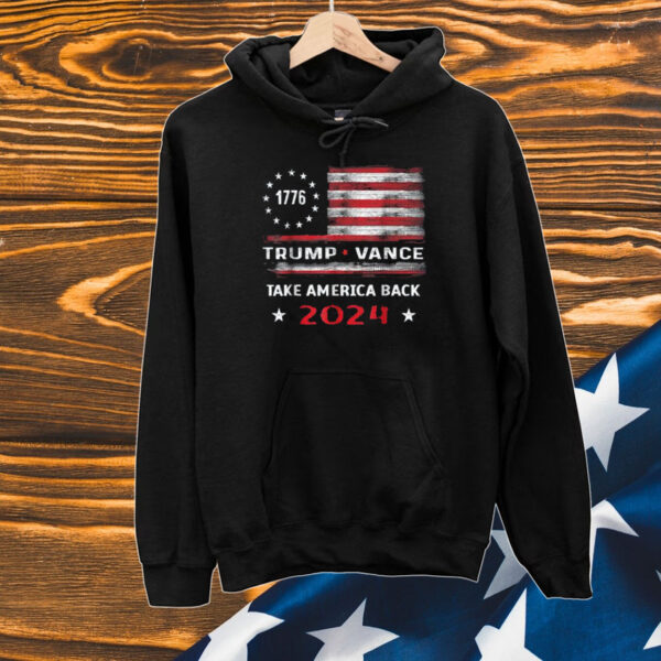 Trump Vance 2024 vp America Election Take America Back T-Shirt