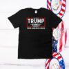 Trump Vance US Flag Election President Take America Back T-Shirt
