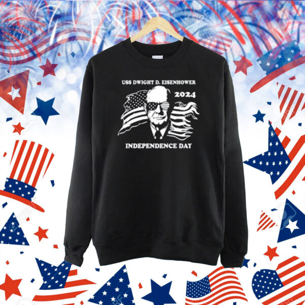 Uss Dwight D. Eisenhower Independence Day 2024 Shirt