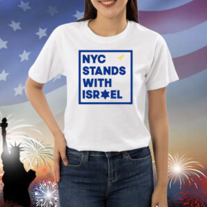 Vividprowess Nyc Stands With Israel Shirt