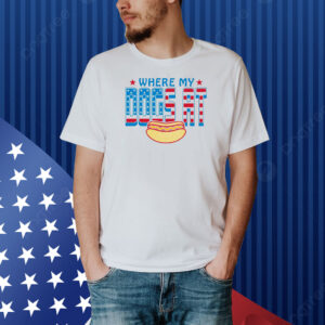 Where My Dogs At USA Shirt