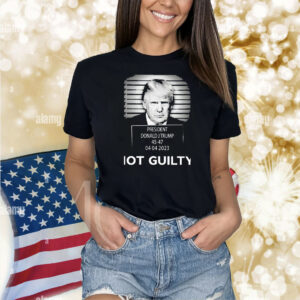 04-04-2023 Trump 45-47 Is Not Guilty Shirt