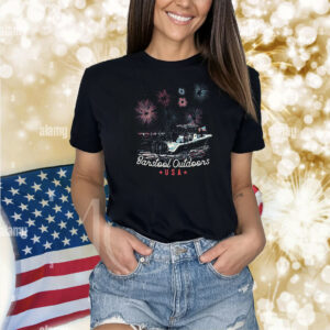 Barstool Outdoors Fireworks USA Pocket Shirt