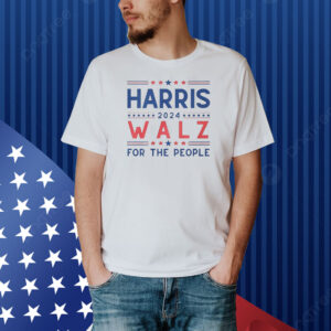 Official 2024 Kamala Harris Tim Walz For The People Shirt