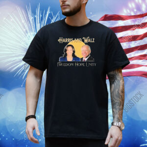 Official Elect Harris Walz 2024 Kamala and Tim President and VP Freedom Hope Unity Shirt