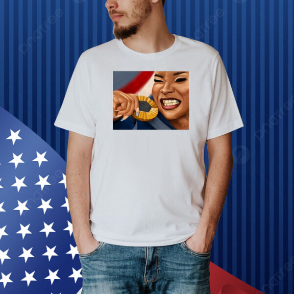 Official Jordan Chiles Iconic Photo Art 2024 Shirt