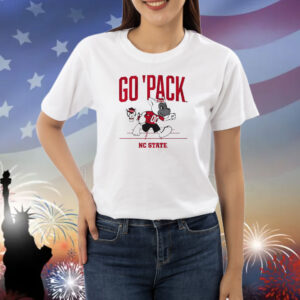 Official NC State Football Go ‘Pack Mascot Shirt