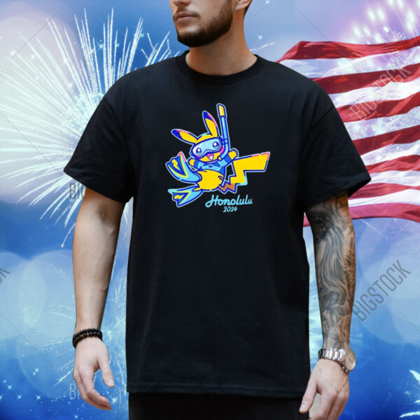 Official Pokémon Go Champions Honolulu 2024 Worlds Shirt