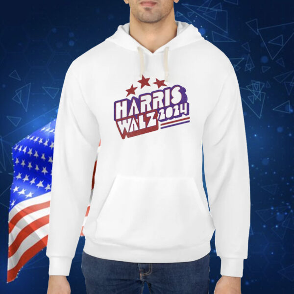 Official Retro Vibe Kamala Harris Tim Walz Election 2024 Shirt