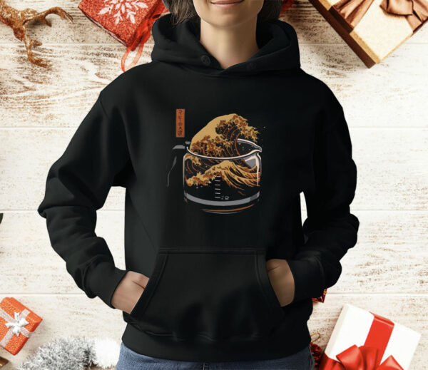 The Great Wave of Coffee T-Shirt