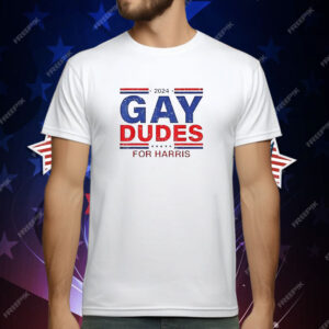 2024 gay dudes for Harris T-Shirt