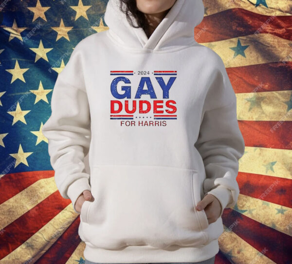 2024 gay dudes for Harris T-Shirt