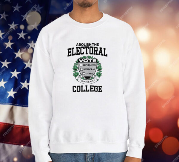 Abolish The Electoral College Crewneck T-Shirt