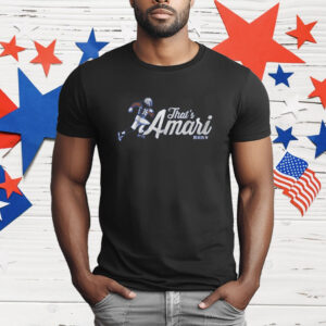 Amari Cooper Buffalo That's Amari T-Shirt