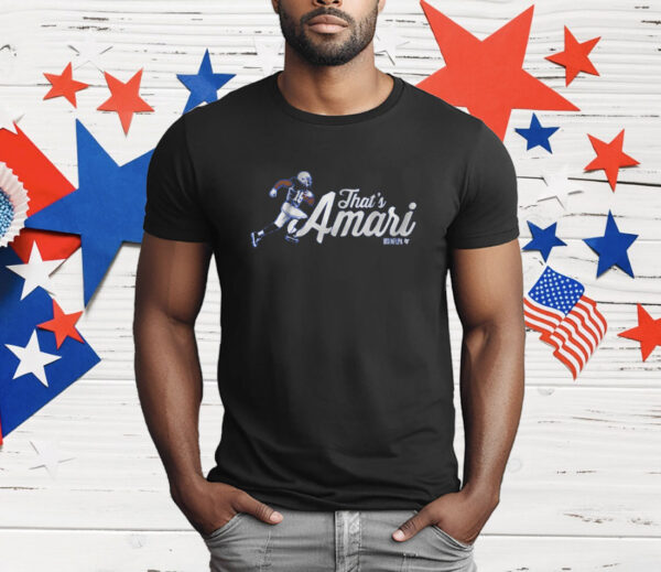 Amari Cooper Buffalo That's Amari T-Shirt