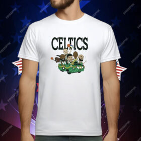 Boston Celtics Six Pack 2024 Caricature T-Shirt