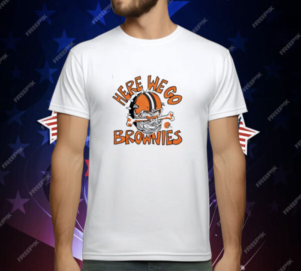 Browns Dawg Here We Go Brownies T-Shirt