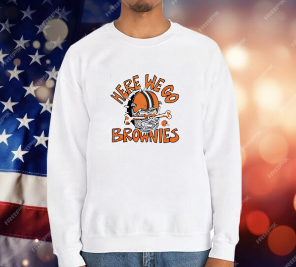 Browns Dawg Here We Go Brownies T-Shirt