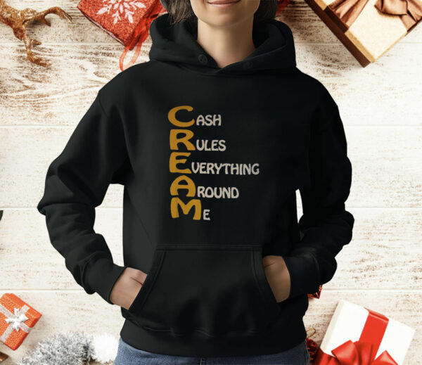 Cash Rules Everything Around Me Wu Tang T-Shirt