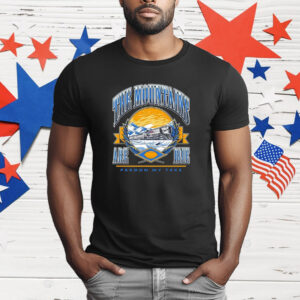 Coors X Pmt The Mountains Are Blue Train T-Shirt