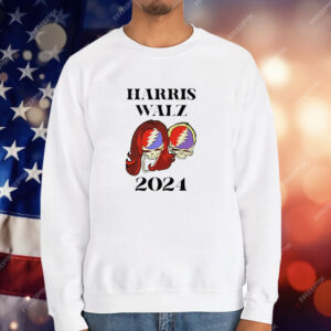 Grateful Dead Bob Weir Harris Walz 2024 T-Shirt